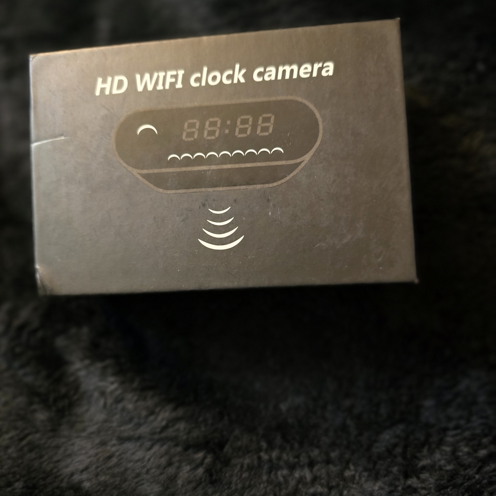 HD WiFi Clock Camera